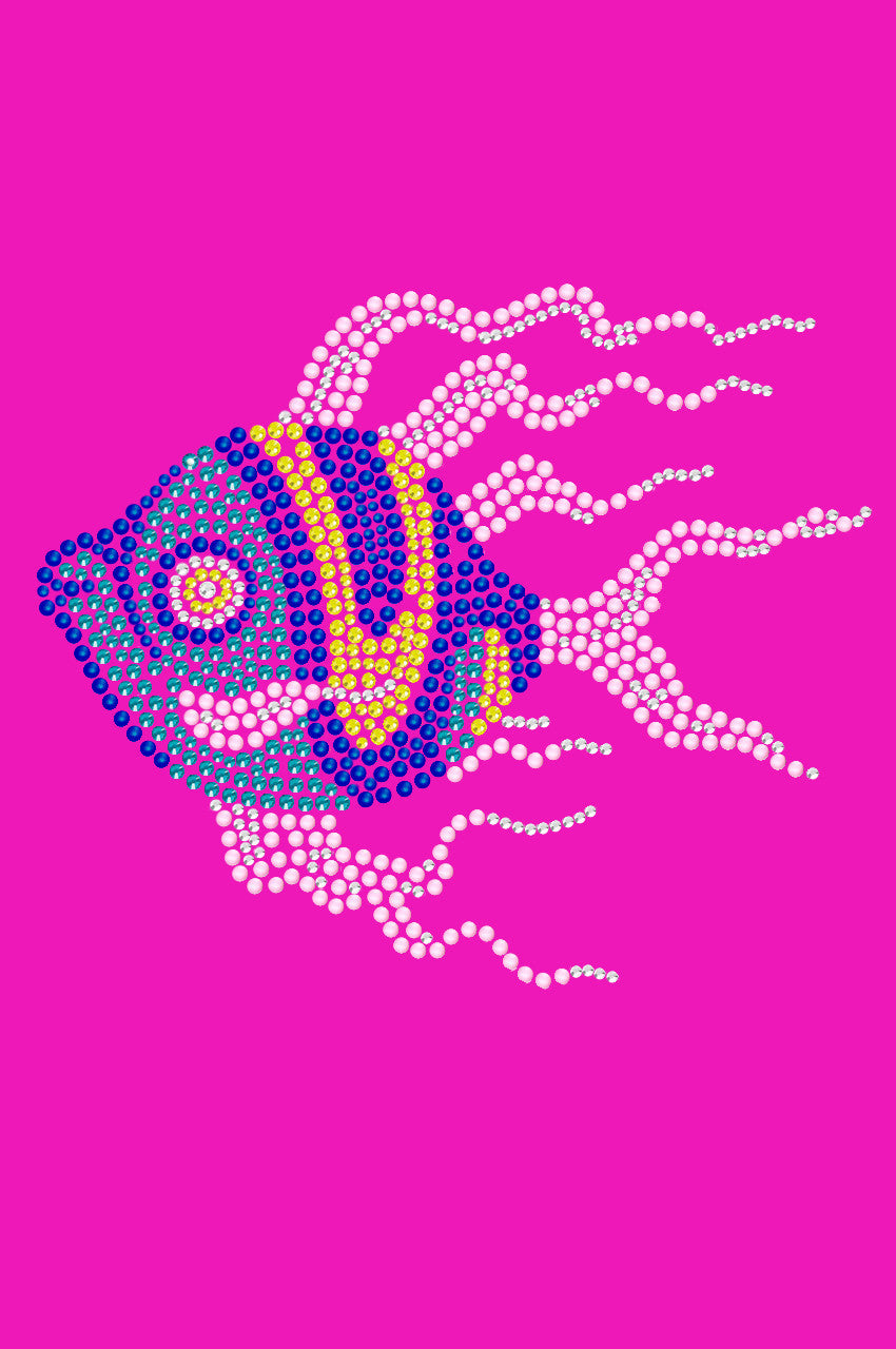Fish (Pink & Blue) - Womens T-shirt