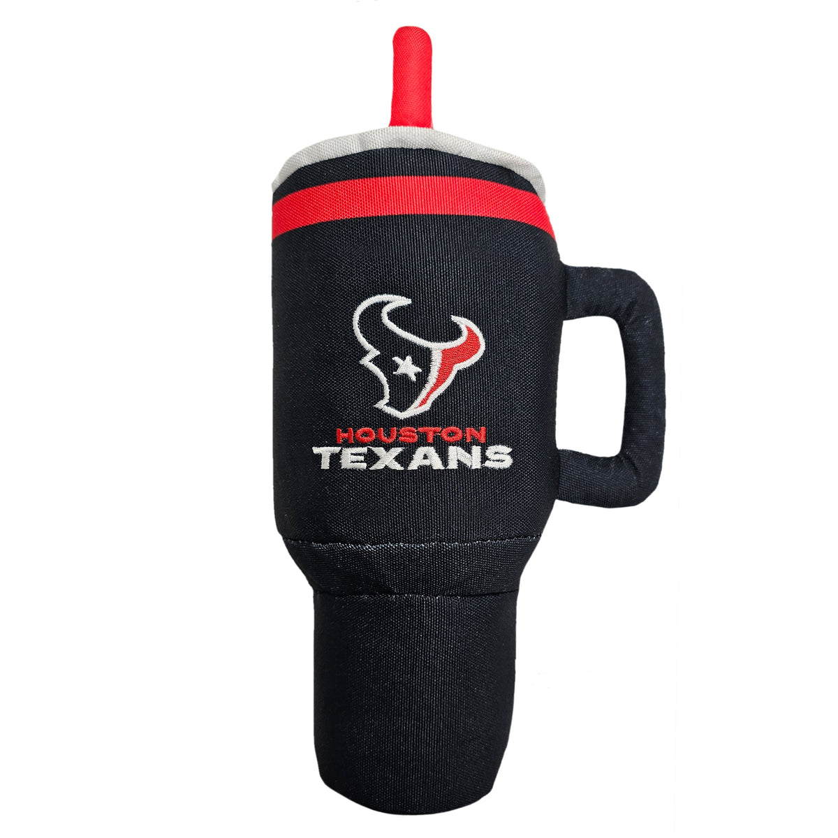 NFL Houston Texans Nylon Tumbler Dog Toy