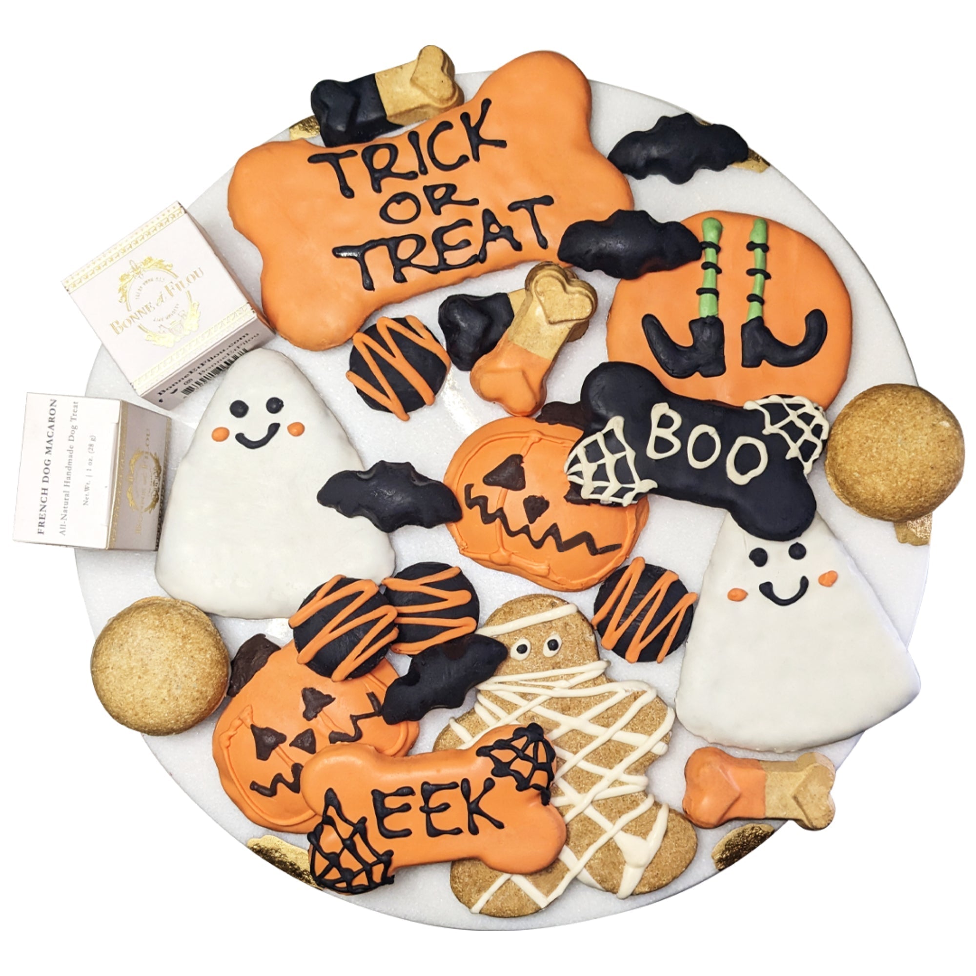 Halloween Themed Dog Treats Gift Box 