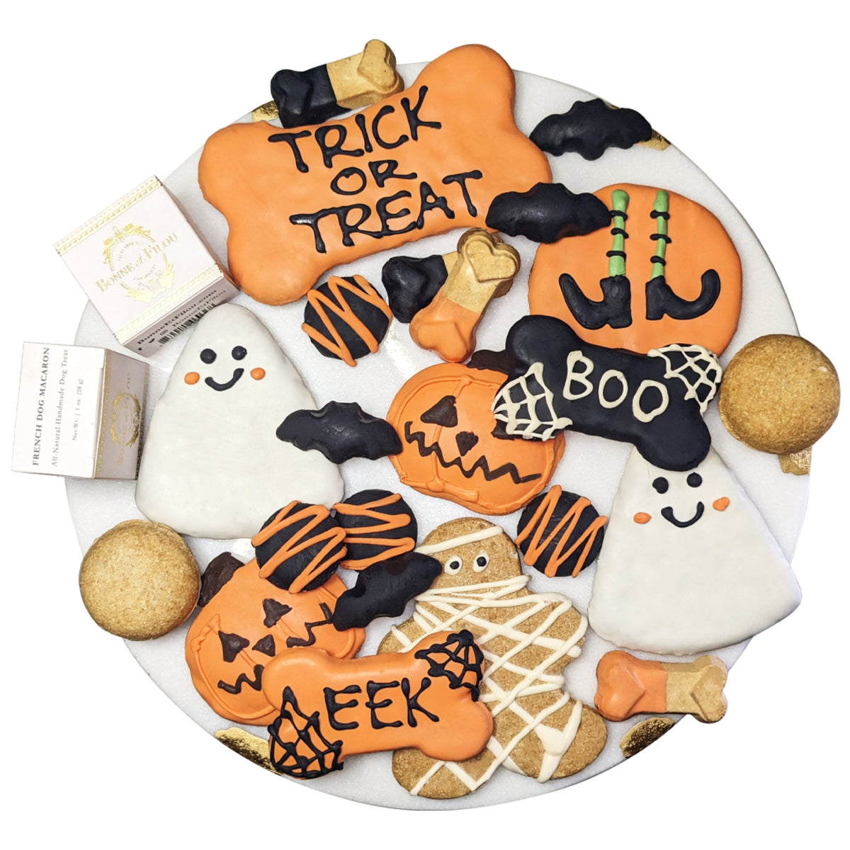 Bonne et Filou – Halloween Dog Treat Gift Box