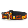 Up Country Halloween Cast Brass Dog Collar