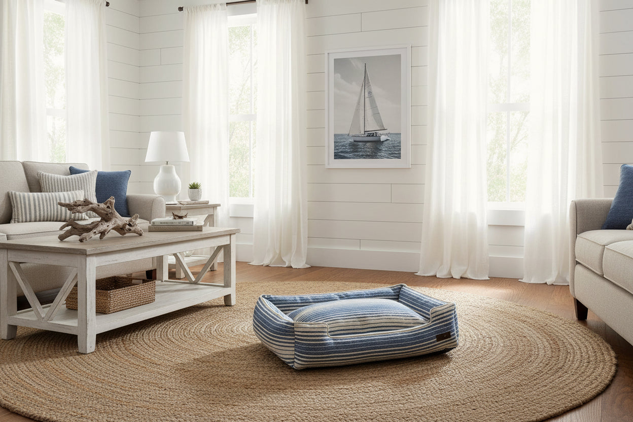Hampton Navy Lounge Bed