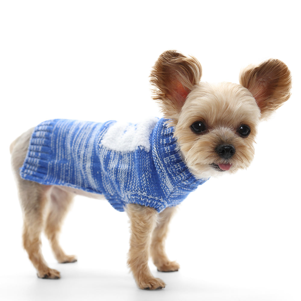 DOGO Hanukkah Dog Sweater
