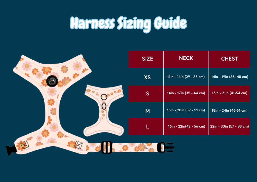 Flower Power Harness - HT Animal Supply