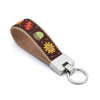 Up Country Harvest Time Cast Brass Key Ring