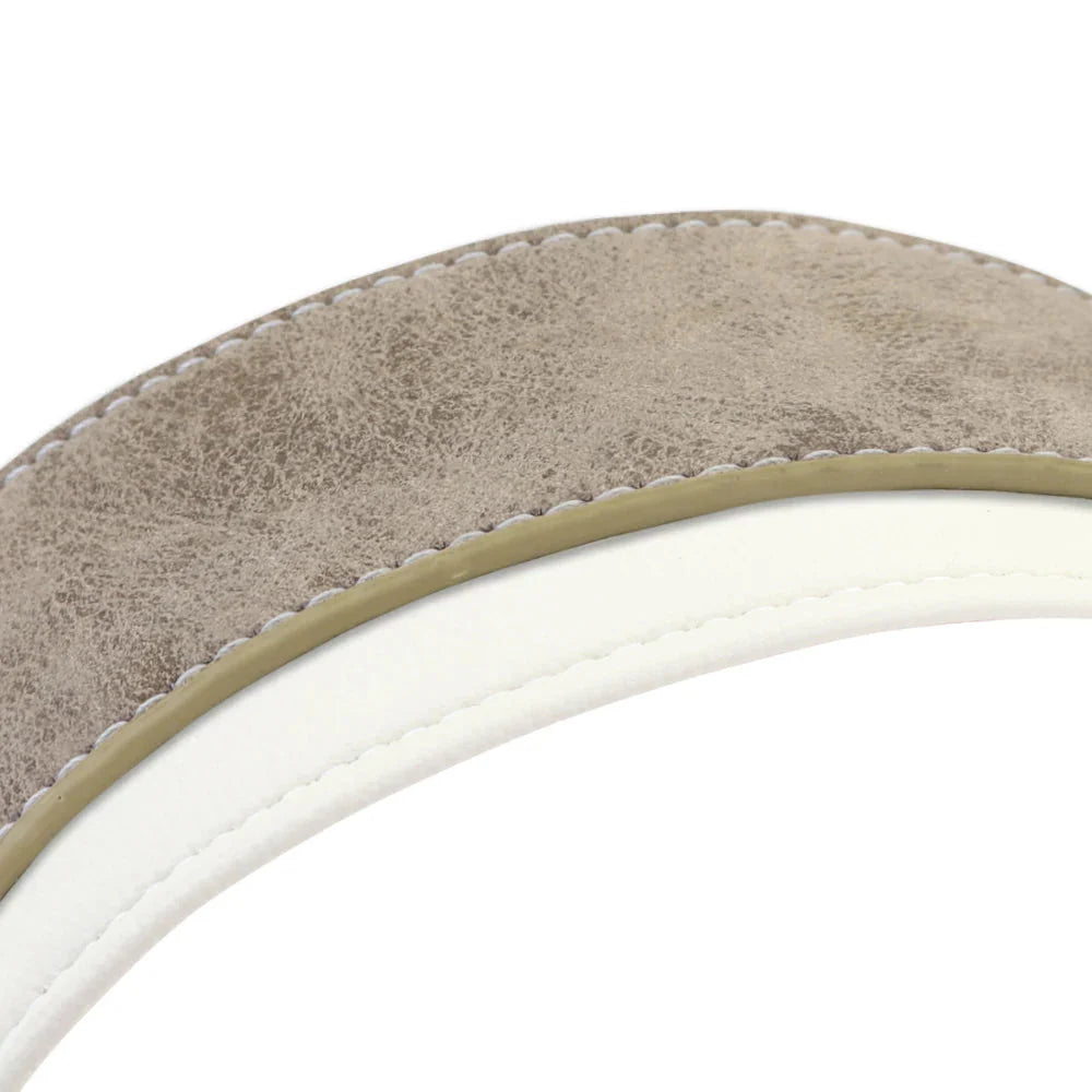 The Wide Luxe Collar - Padded Leather for Large Dogs