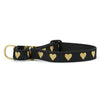 Up Country Heart of Gold Cast Brass Martingale Collar