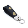 Up Country Heart of Gold Cast Brass Key Ring