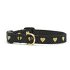 Up Country Heart of Gold Small Breed Dog Collar Made in USA