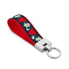 Up Country Hearts and Flowers Cast Brass Key Ring