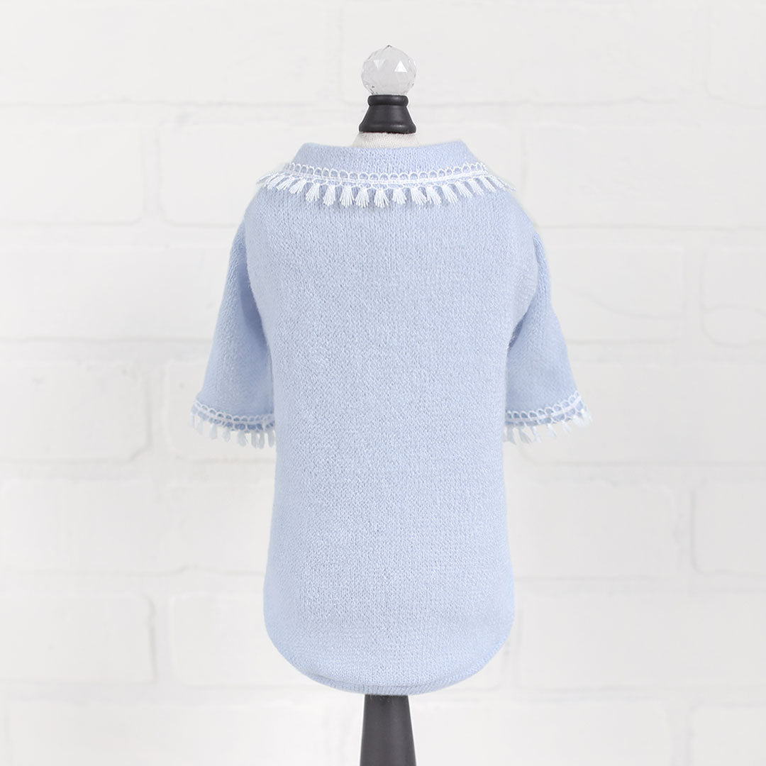 Hello Doggie Heavenly Kiss Cotton Cream Dog Sweater