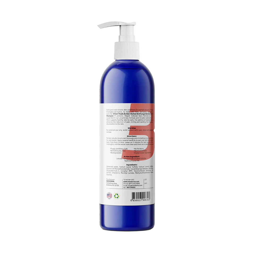 Herbal Hydrocortisone Shampoo 16oz by Nexderma