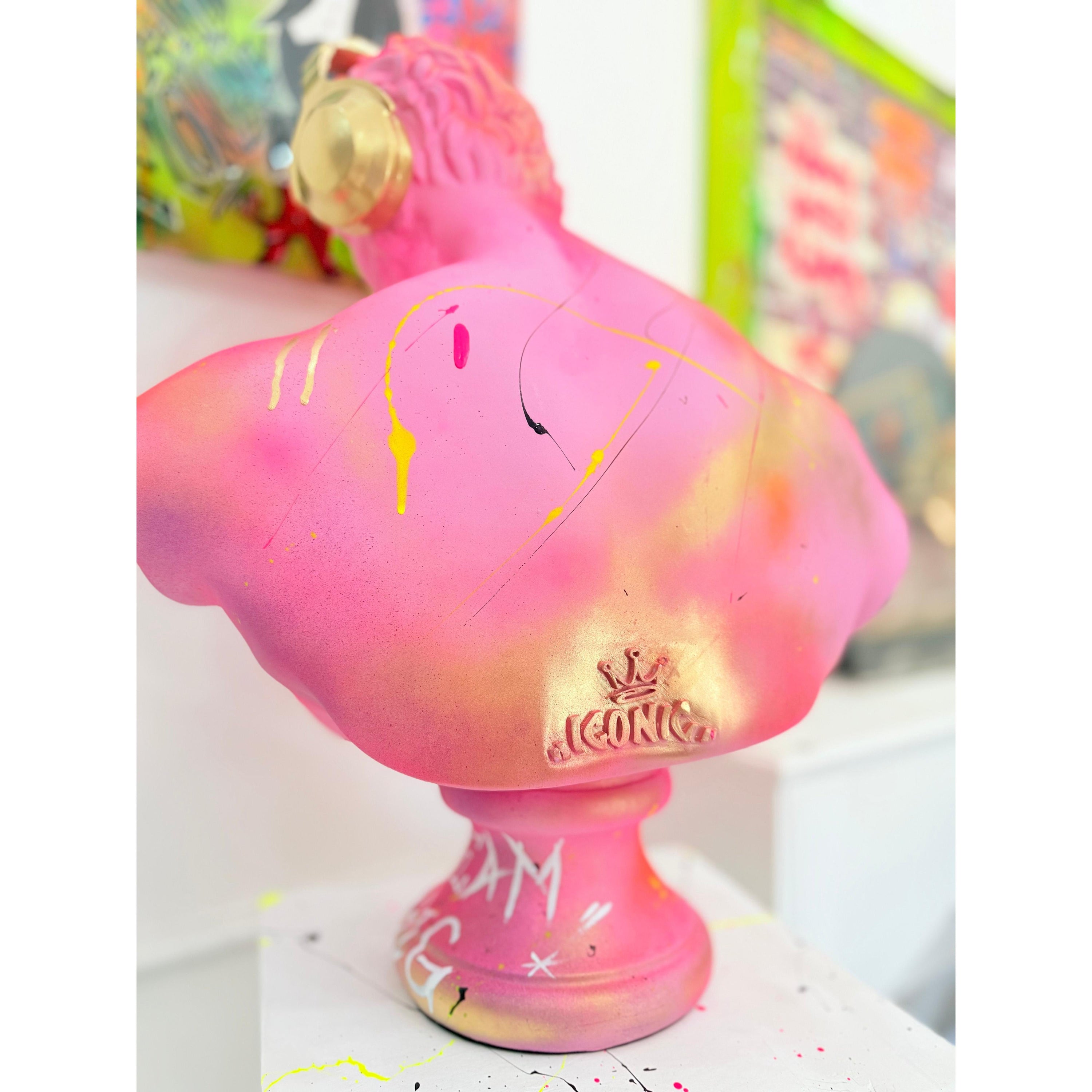 DJ Hercules Sculpture - XL Alec Monopoly Edition Red Designer-Inspired Decor Sculpture image 5 - HT Animal Supply