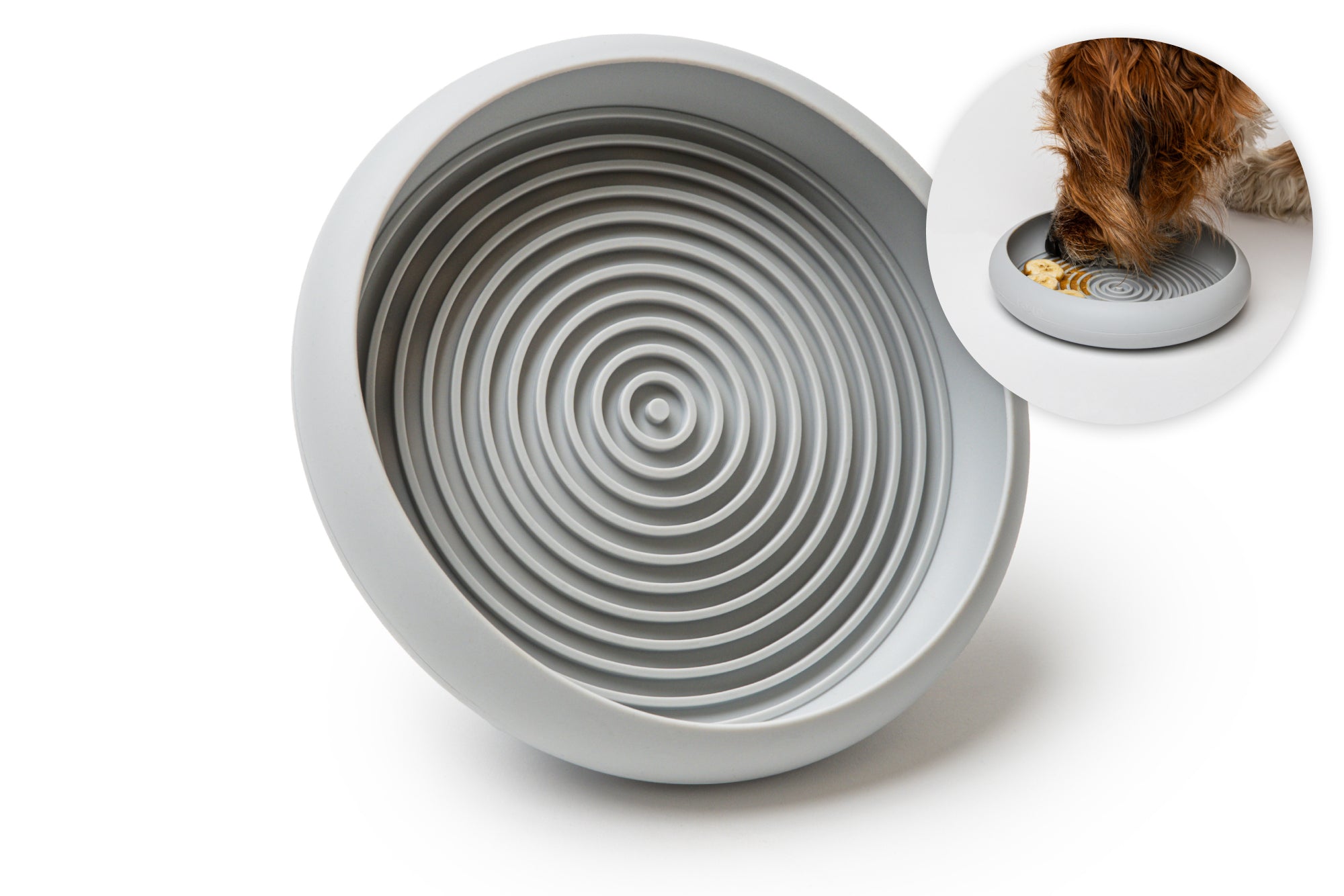 LAY LO Enrichment Lick Mat & Food Bowl - HT Animal Supply
