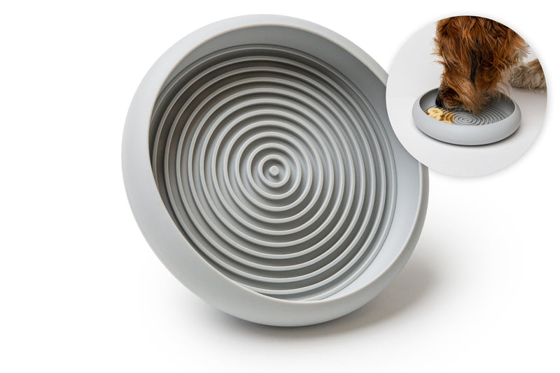 LAY LO Enrichment Lick Mat & Food Bowl - HT Animal Supply