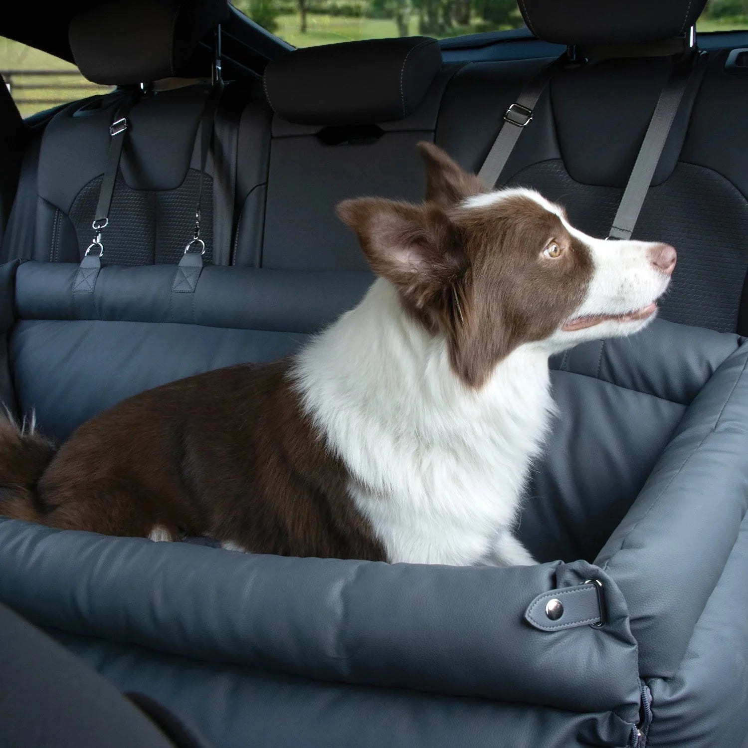 The Milano Double Car Seat Bed - Luxury Pet Travel
