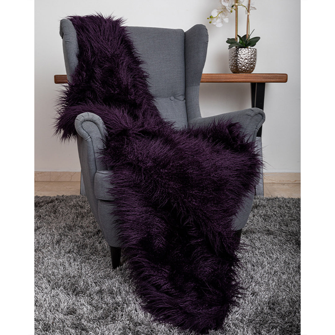 Hello Doggie Himalayan Yak Throw Faux Fur Dog Blanket