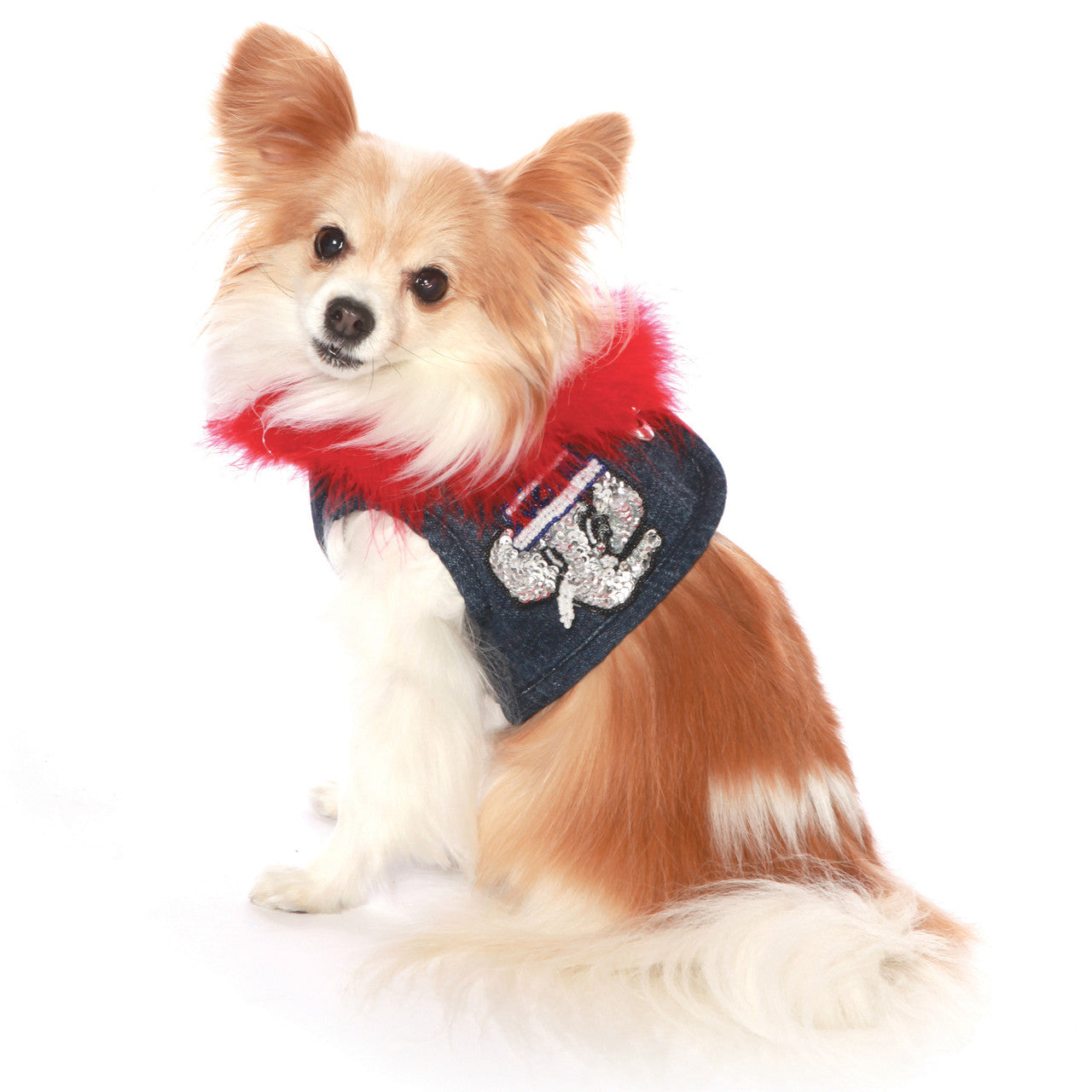 The Hollywood Boa Collars (Harness Vest Sold Separately)