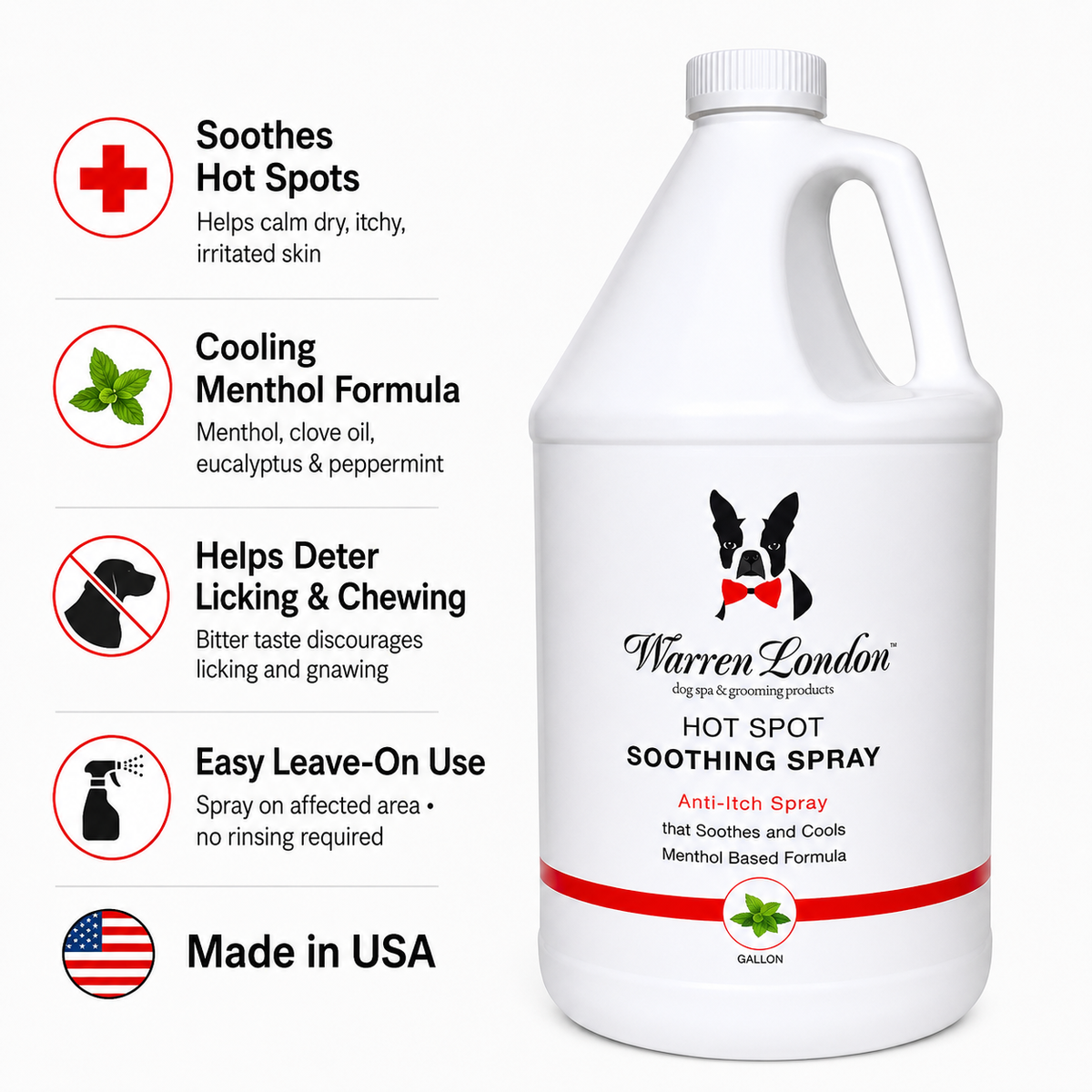 Hot Spot Soothing Spray - Professional Size | HT Animal Supply