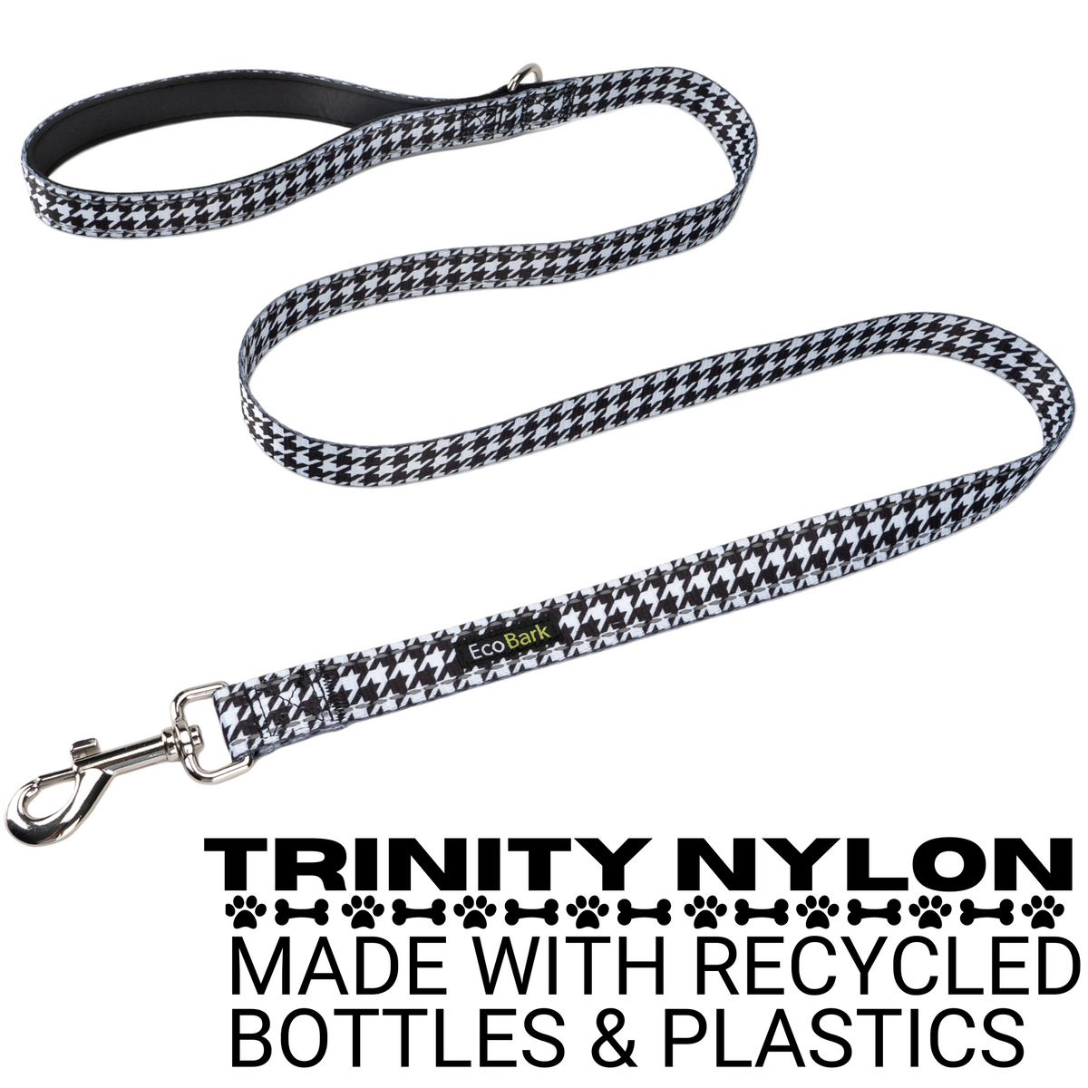 EcoBark – Houndstooth Comfort Grip Padded Dog Leash