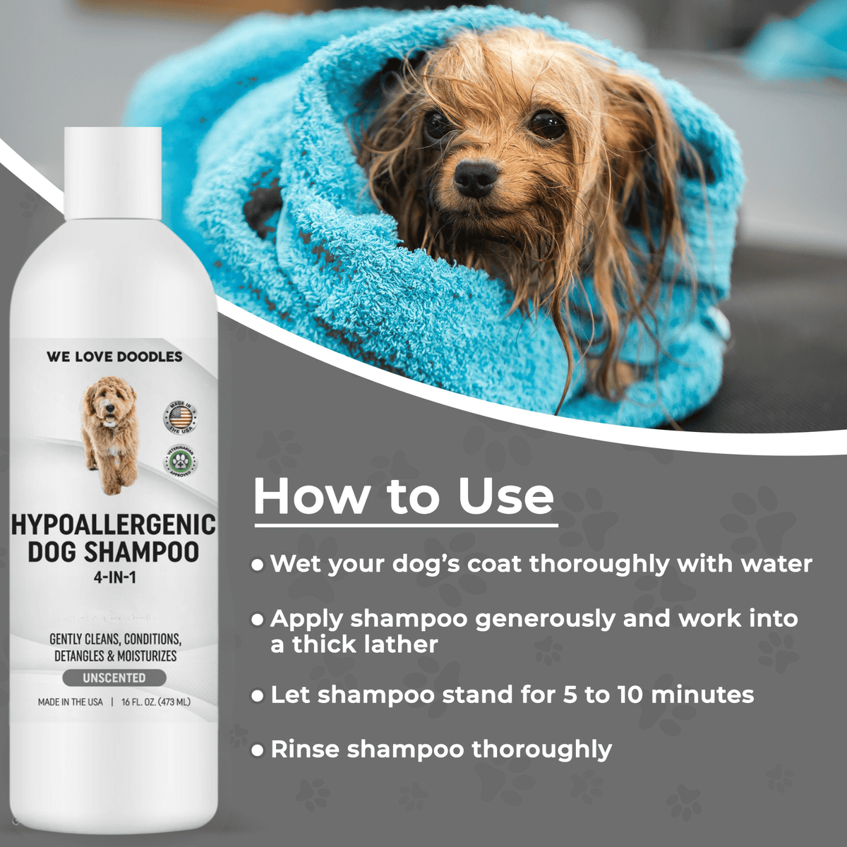 Hypoallergenic Dog Shampoo