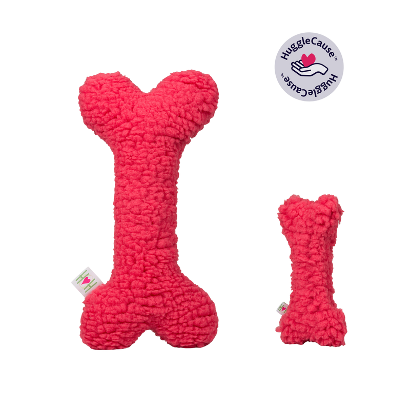 HuggleCauseTM, Living Beyond Breast Cancer, HuggleFleece Pink Bones