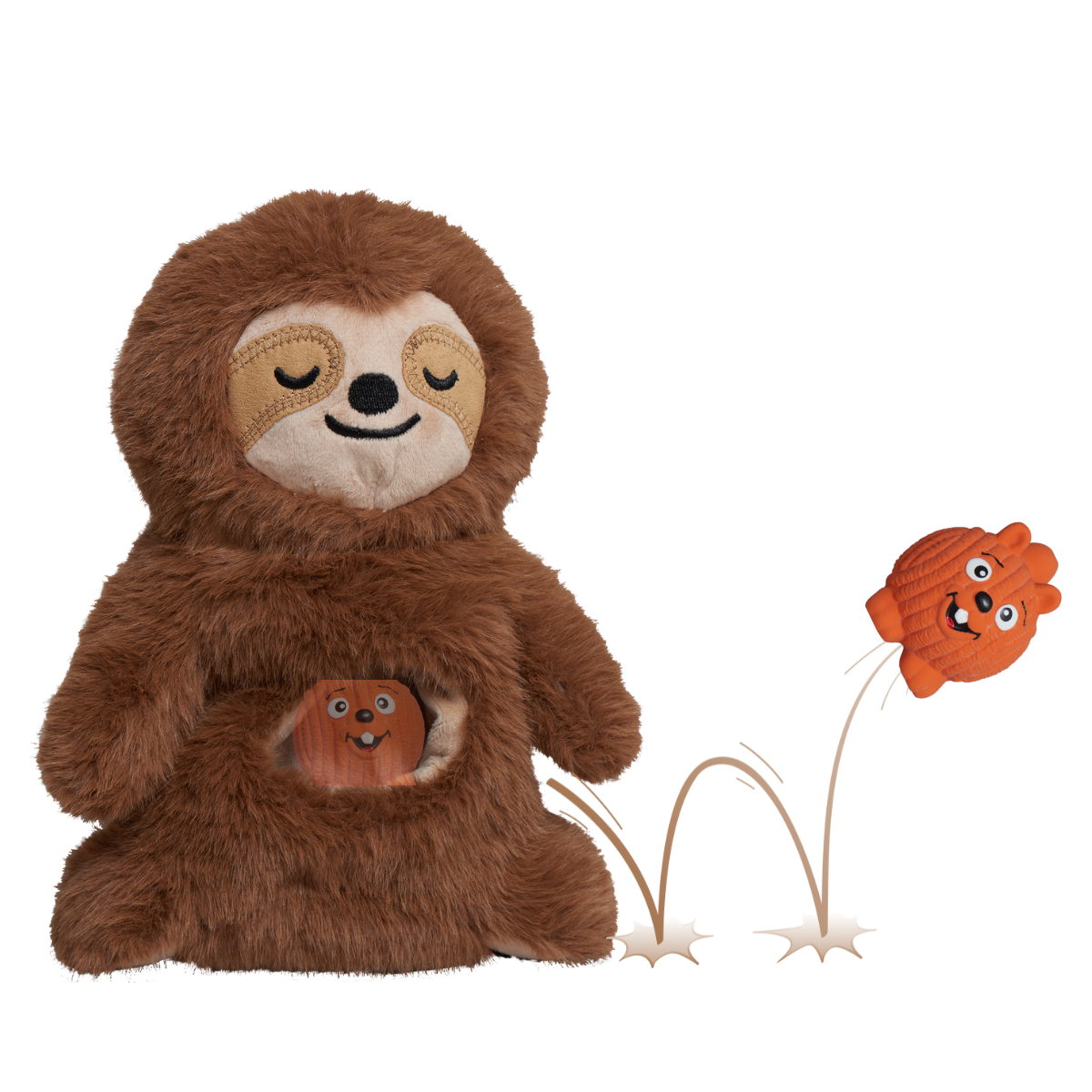 HuggleSnufflesTM Snuggle & ZoomTM Enrichment Toy