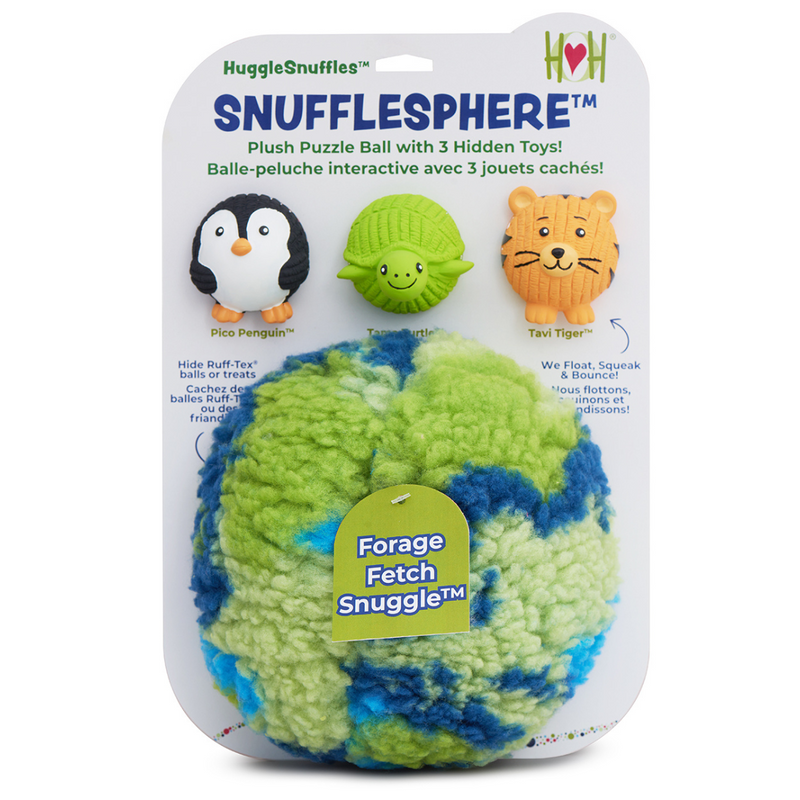 HuggleSnufflesTM SnuffleSphereTM Puzzle Ball