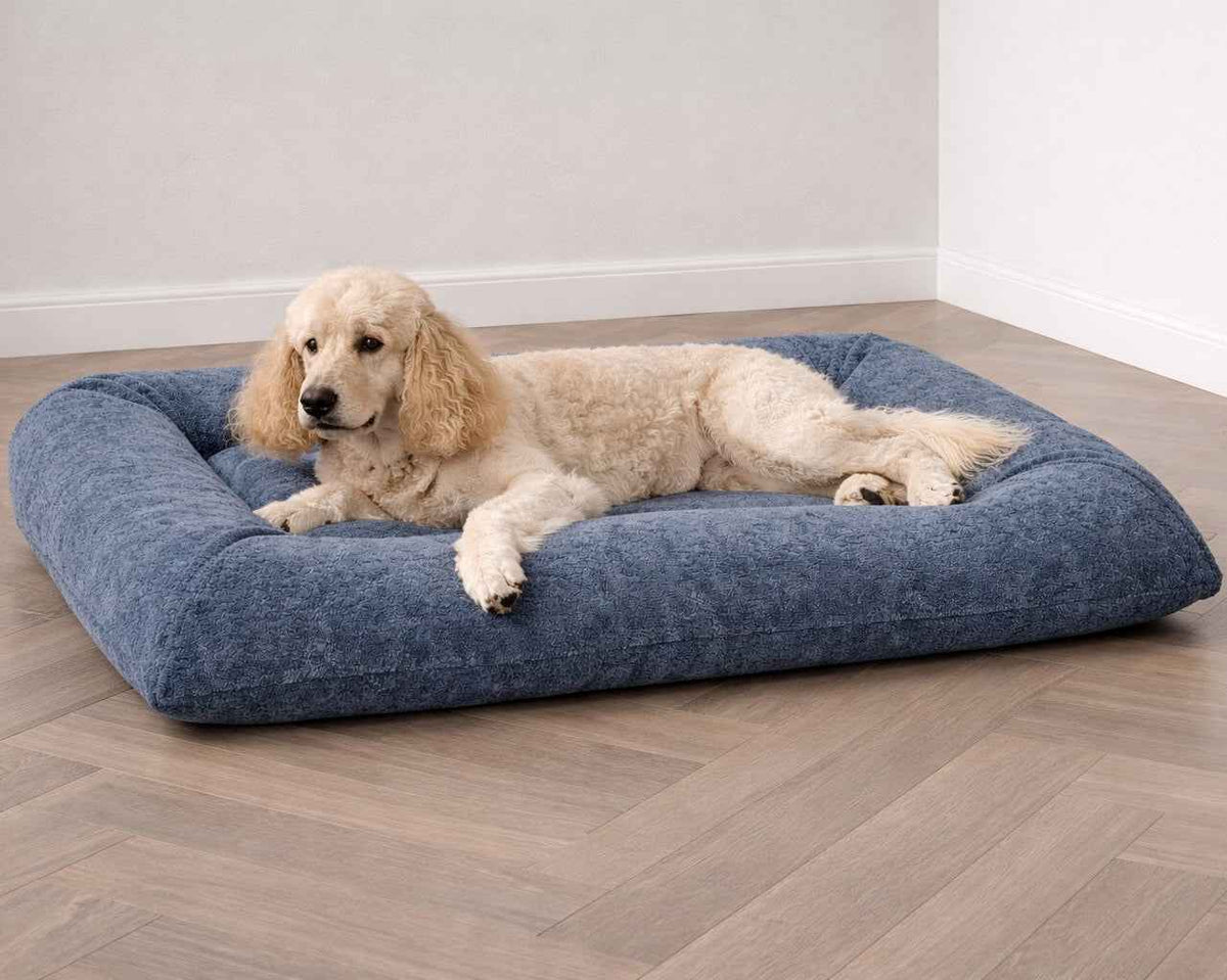 Bowsers Hugo Futon Dog Bed - Cloud-Like Cushioning for Stretch-Out Sleep