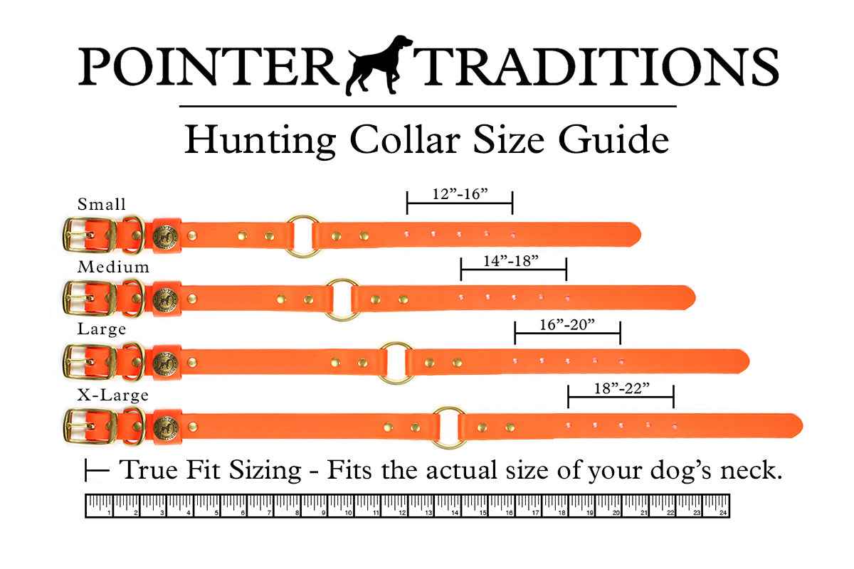 Hunting Dog Center Ring Collar - Lavender