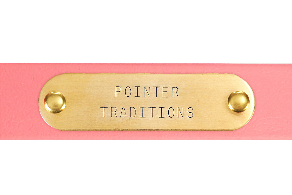 Hunting Dog Center Ring Collar - Coral