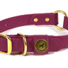 Hunting Dog Center Ring Collar - Wine