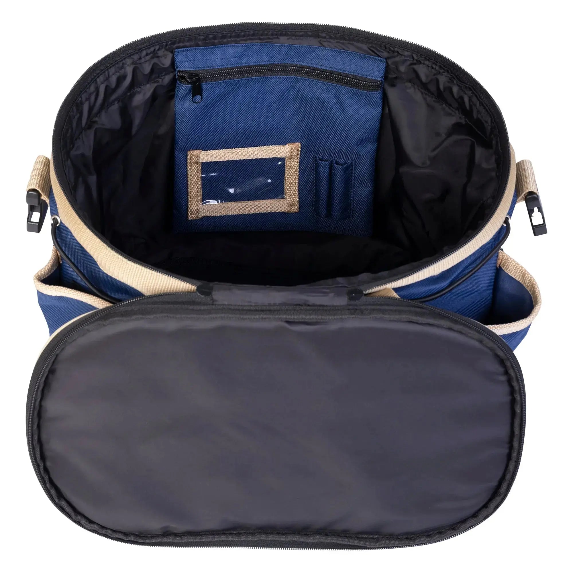 Huntley Equestrian Brown Deluxe Grooming Bag