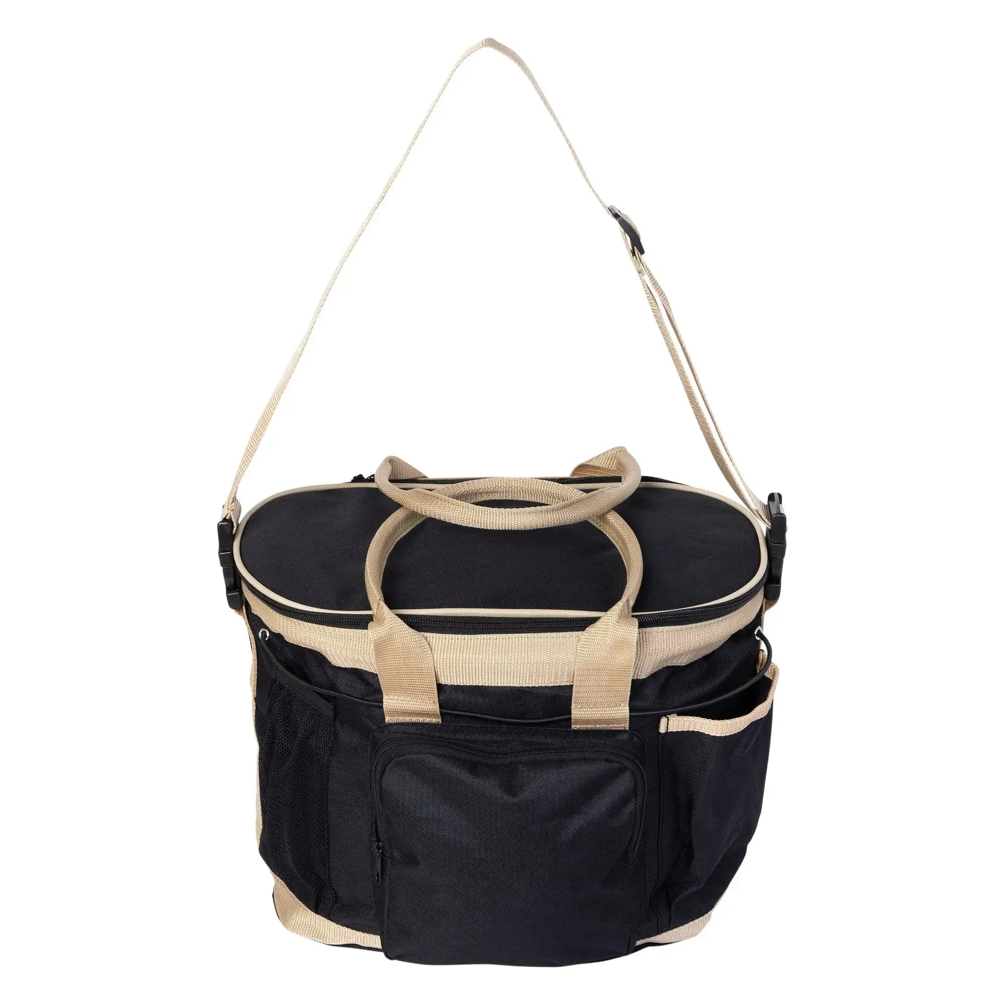 Huntley Equestrian Brown Deluxe Grooming Bag