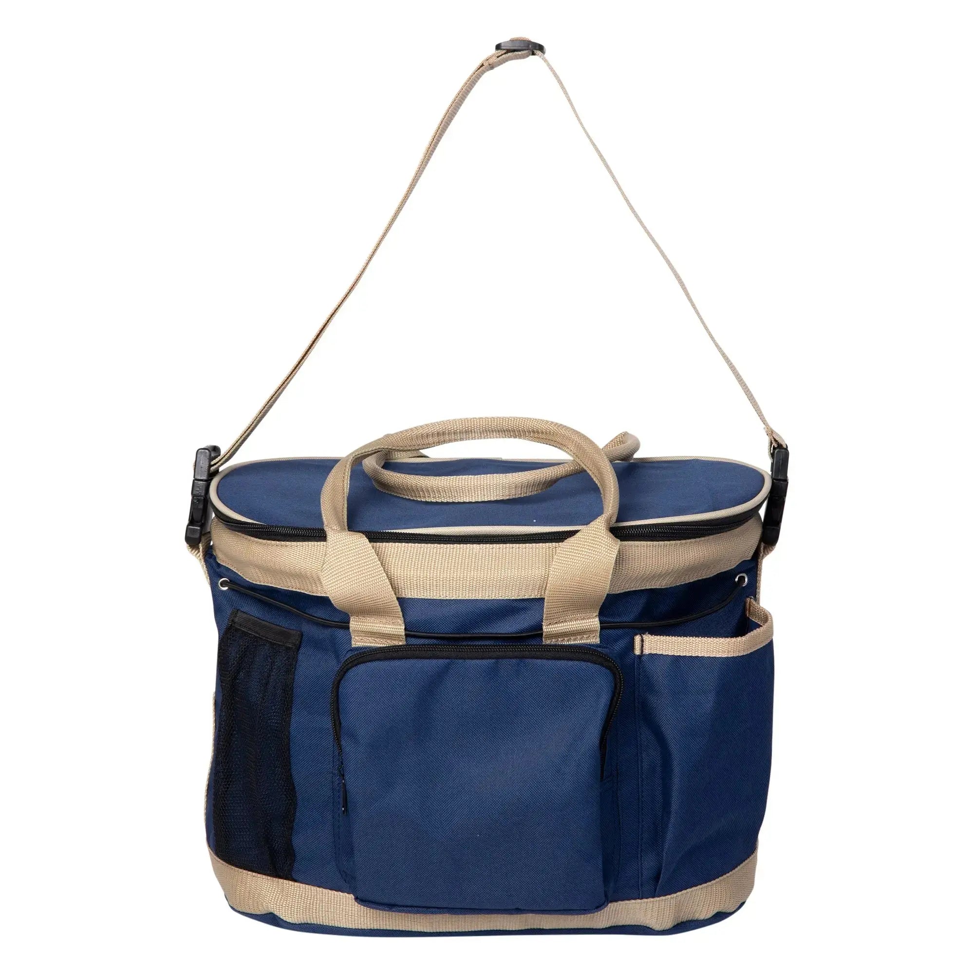 Huntley Equestrian Brown Deluxe Grooming Bag