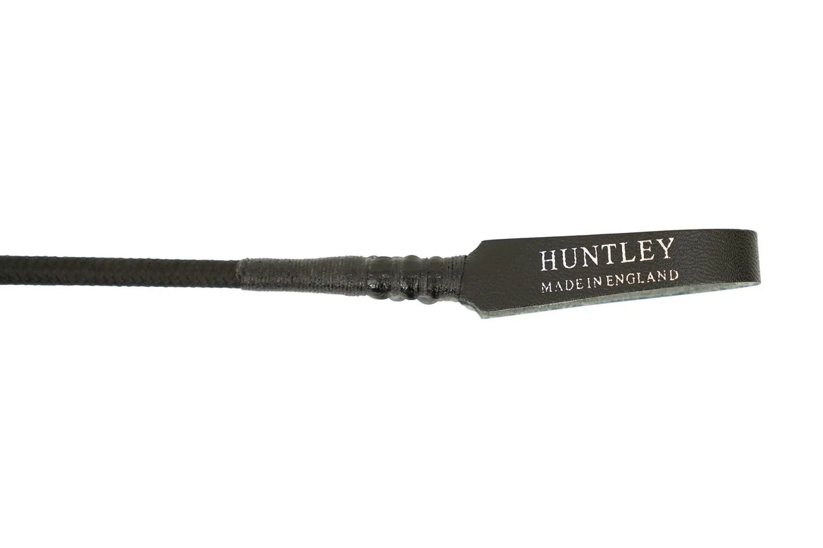 Huntley Equestrian English Riding Crop with Handle, 26" Inches, Black | HT Animal Supply