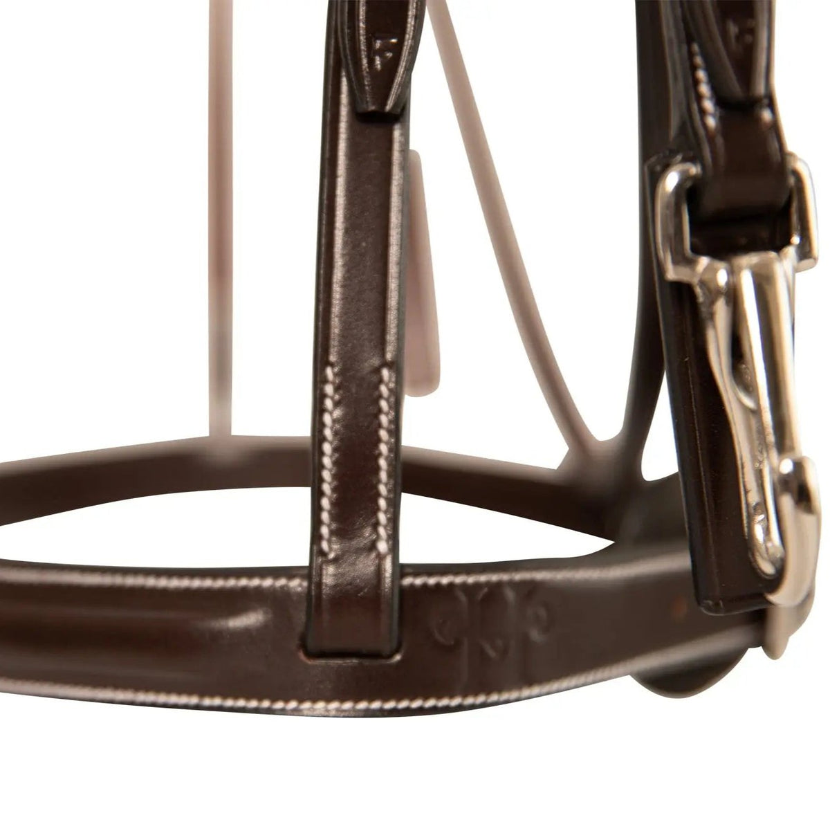Huntley Equestrian Sedgwick Fancy Stitched Bridle with Cheek Clips and Reins | HT Animal Supply