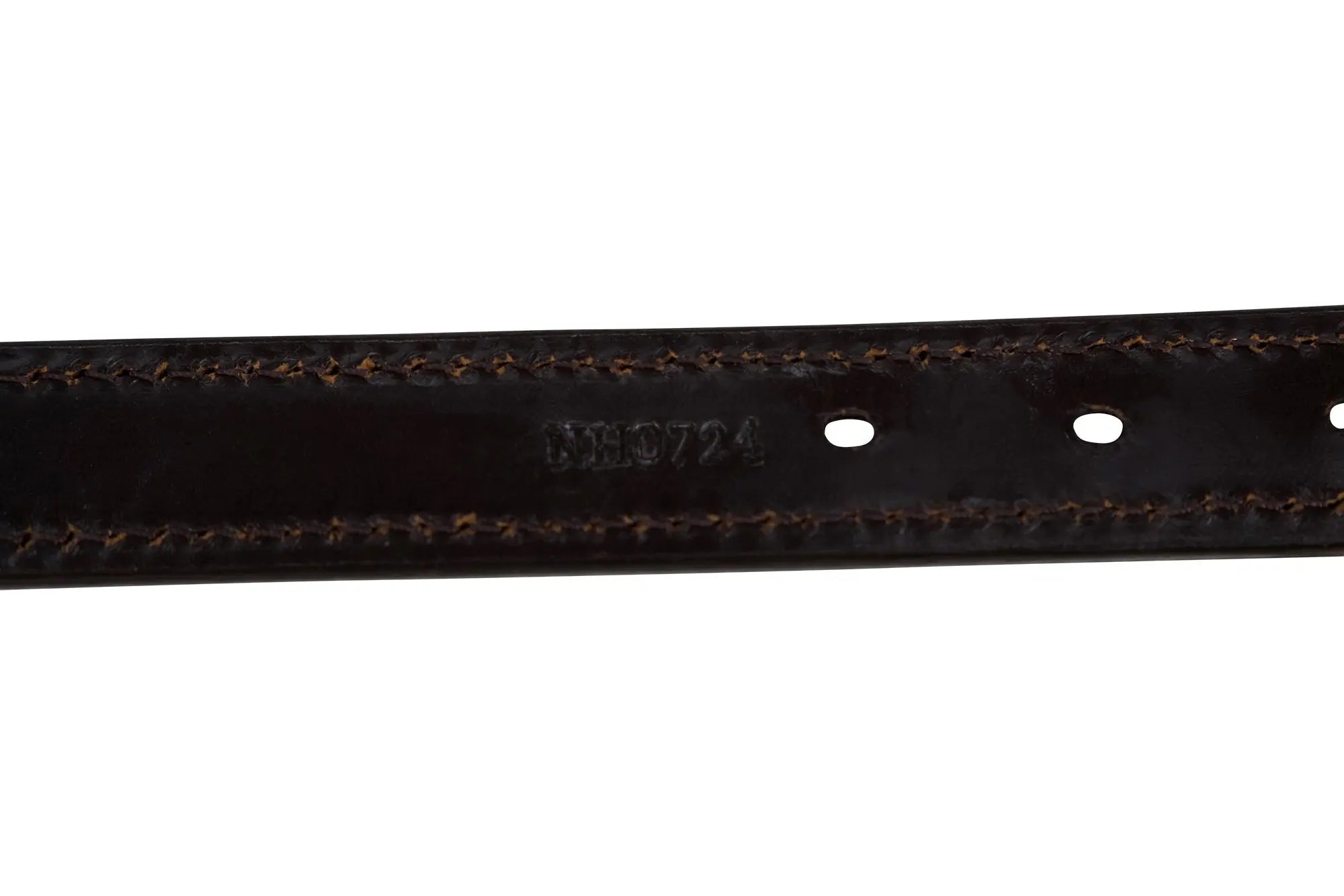 Huntley Equestrian Triple Stitched Leather Halter Replacement Crown Piece