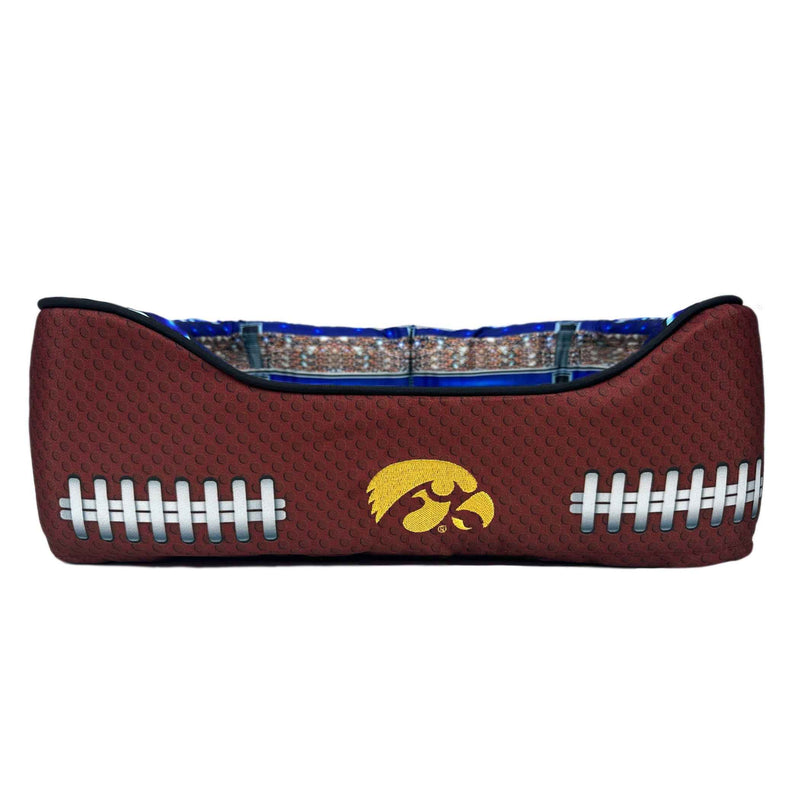 NCAA University of Iowa Hawkeyes Stadium Dog Bed