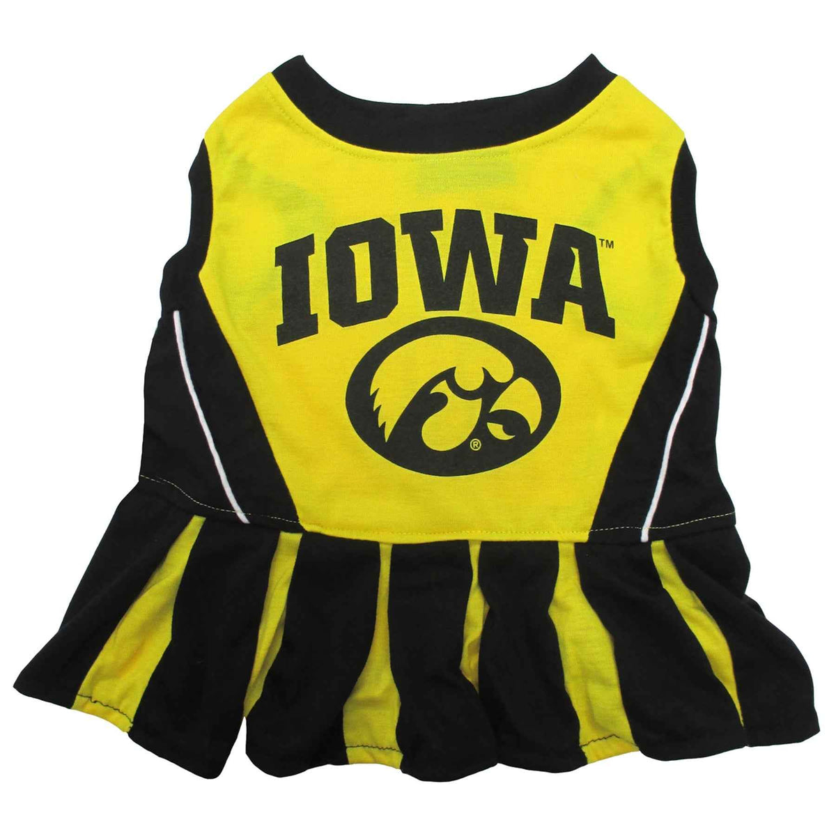 NCAA Iowa Hawkeyes Cheerleader Dog Dress