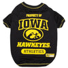 NCAA University of Iowa Hawkeyes Dog T-Shirt