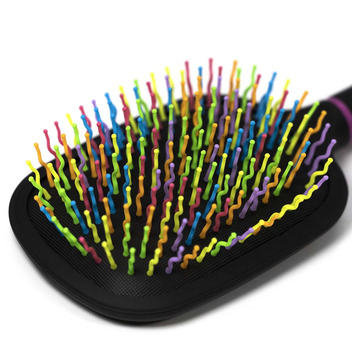 Jeffers – Plastic Mane & Tail Brush, Curved Bristle Horse Grooming Brush
