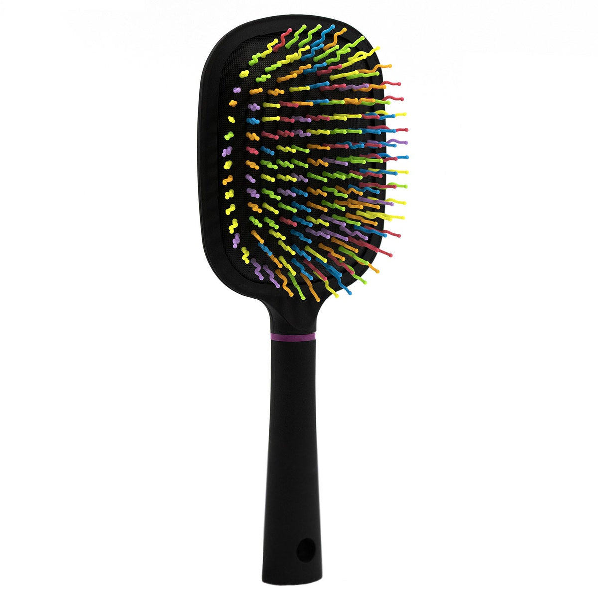 Jeffers – Plastic Mane & Tail Brush, Curved Bristle Horse Grooming Brush