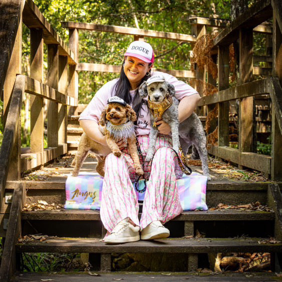 T-Shirt: My Dog in Pink