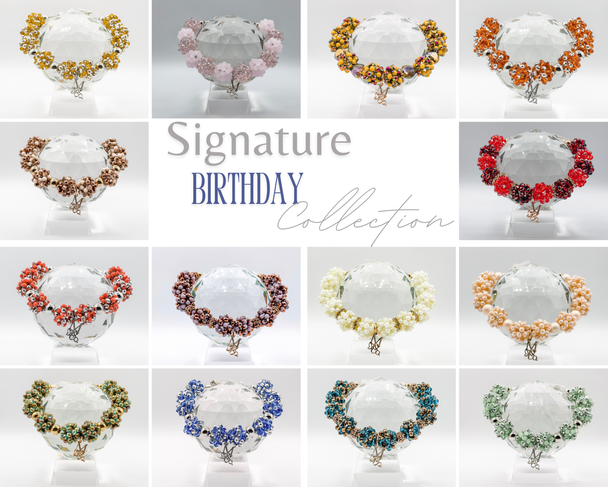 Necklace: Bundle of 14 | Signature Birthday Collection
