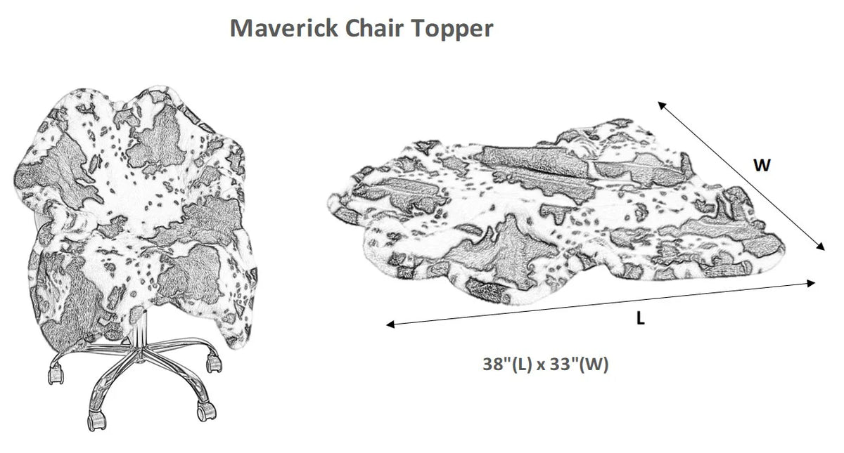 Bowsers Maverick Furniture Topper Dog Couch Cover - Washable Couch and Furniture Protection