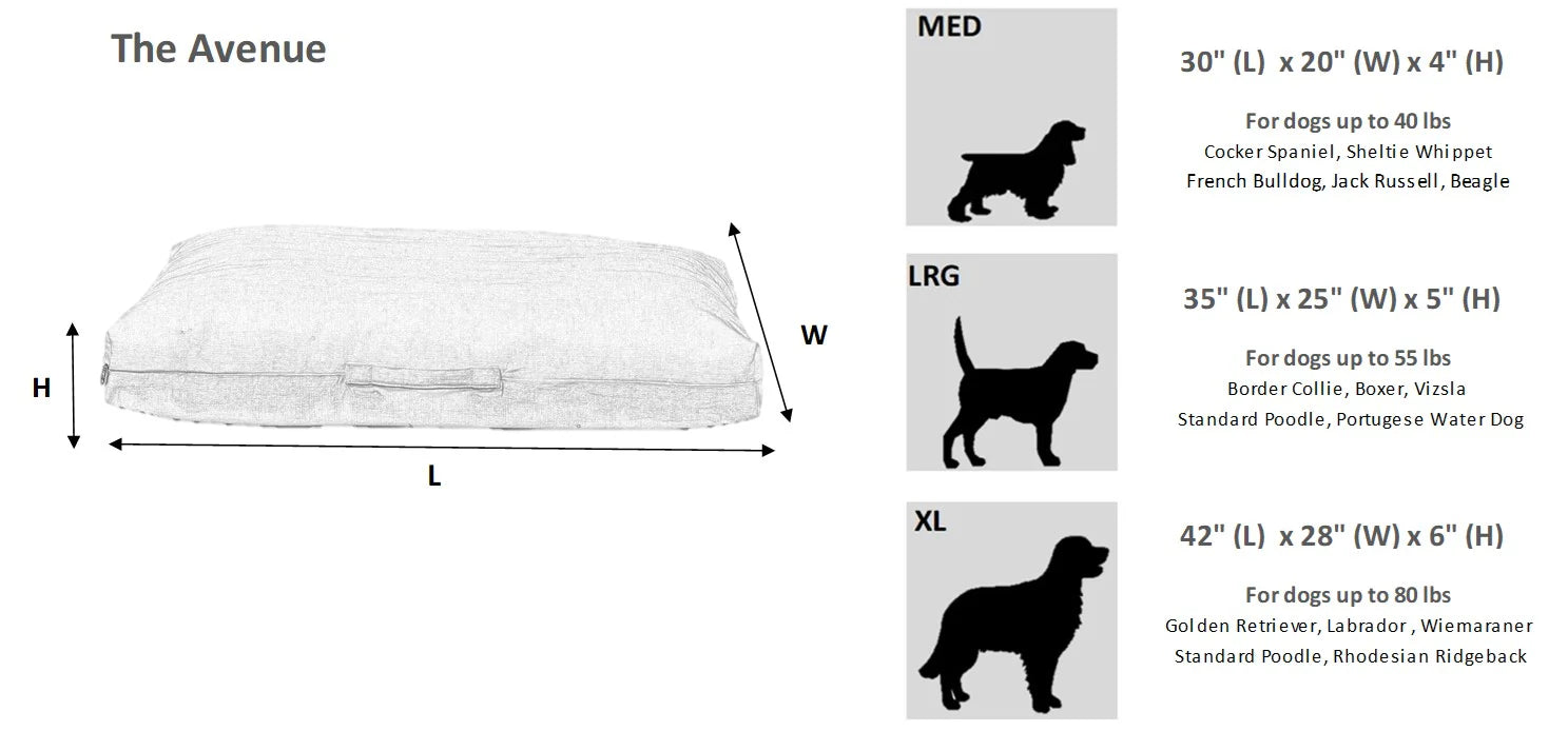 Bowsers The Avenue Orthopedic Dog Bed Orthopedic Dog Bed – Supportive Joint-Relief Comfort