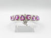 Couture Gem Necklace: Fuchsia Glow