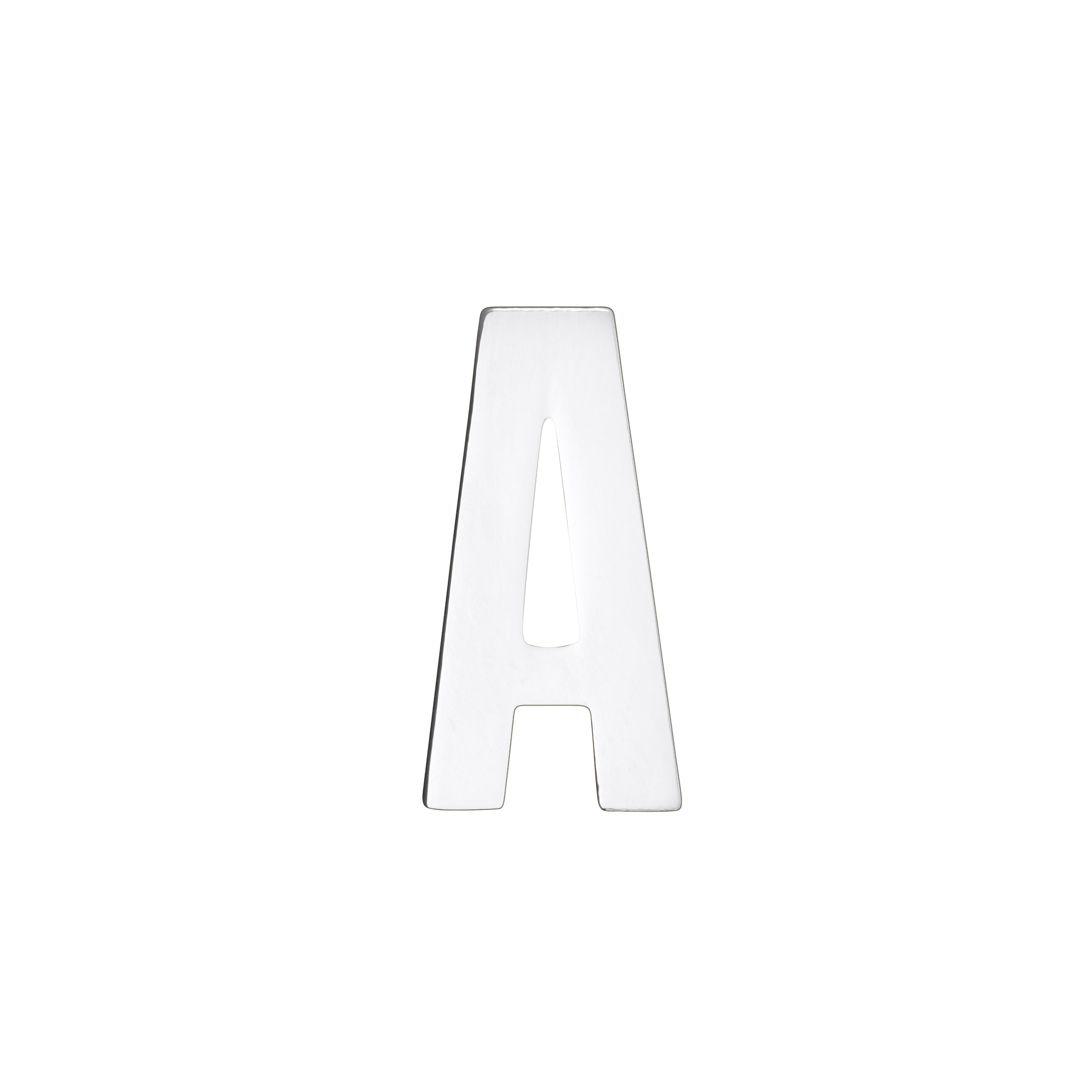 18MM CONFESSION LETTERS SILVER