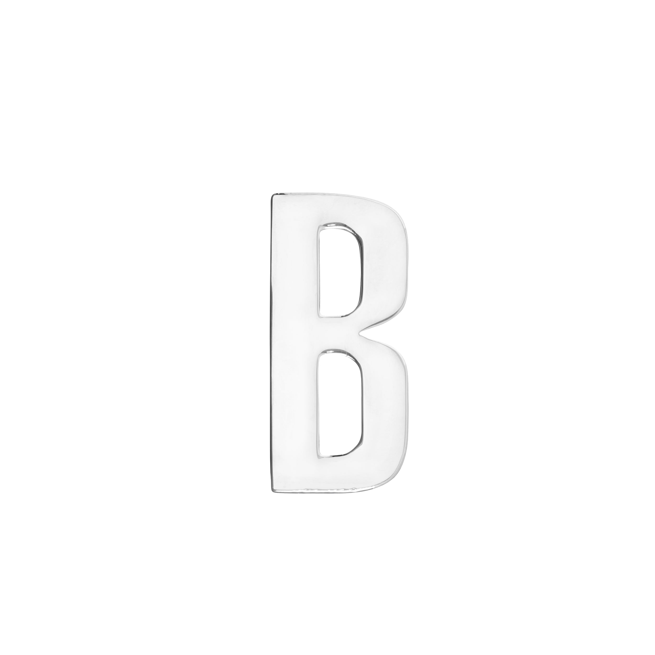 18MM CONFESSION LETTERS SILVER